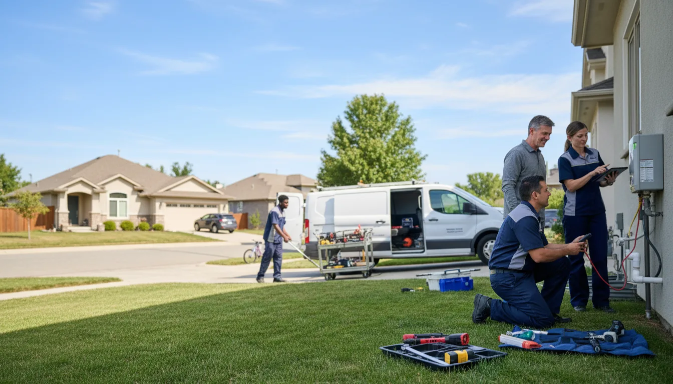 Tankless water heater service in Indio, CA